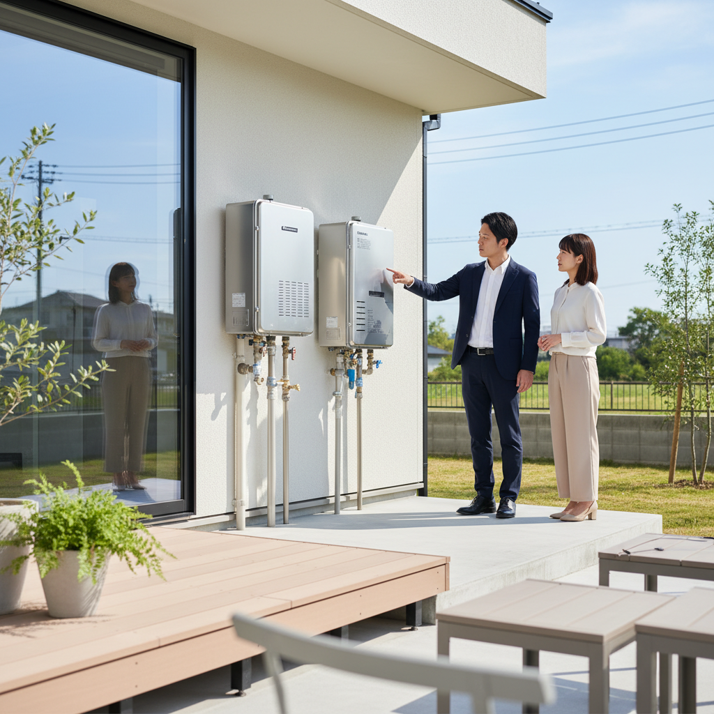 主要メーカー（ノーリツ・リンナイ）の給湯器寿命に関する画像