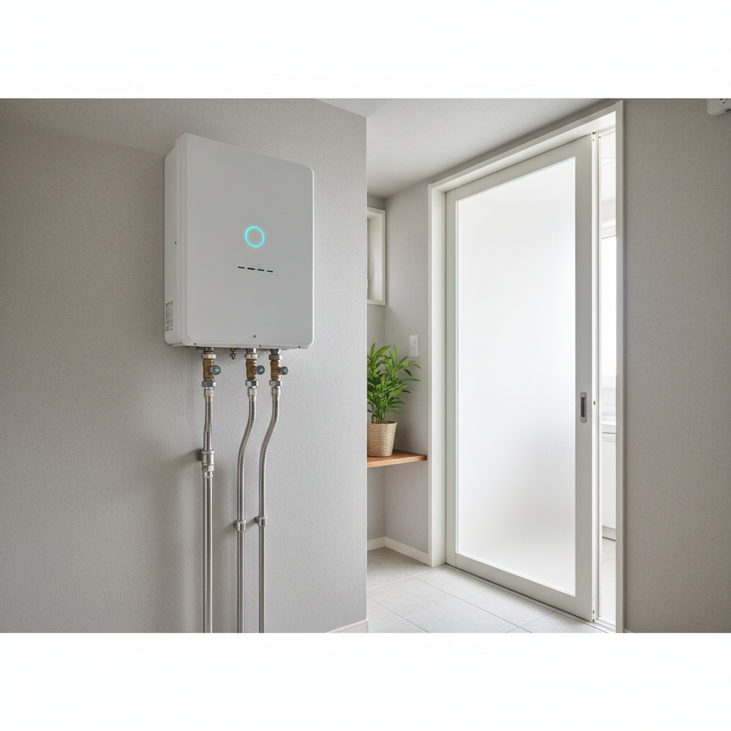 給湯器の一般的な寿命は約10年～15年に関する画像