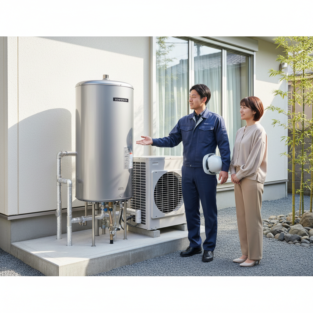 電気給湯器(エコキュートなど)の交換費用に関する画像