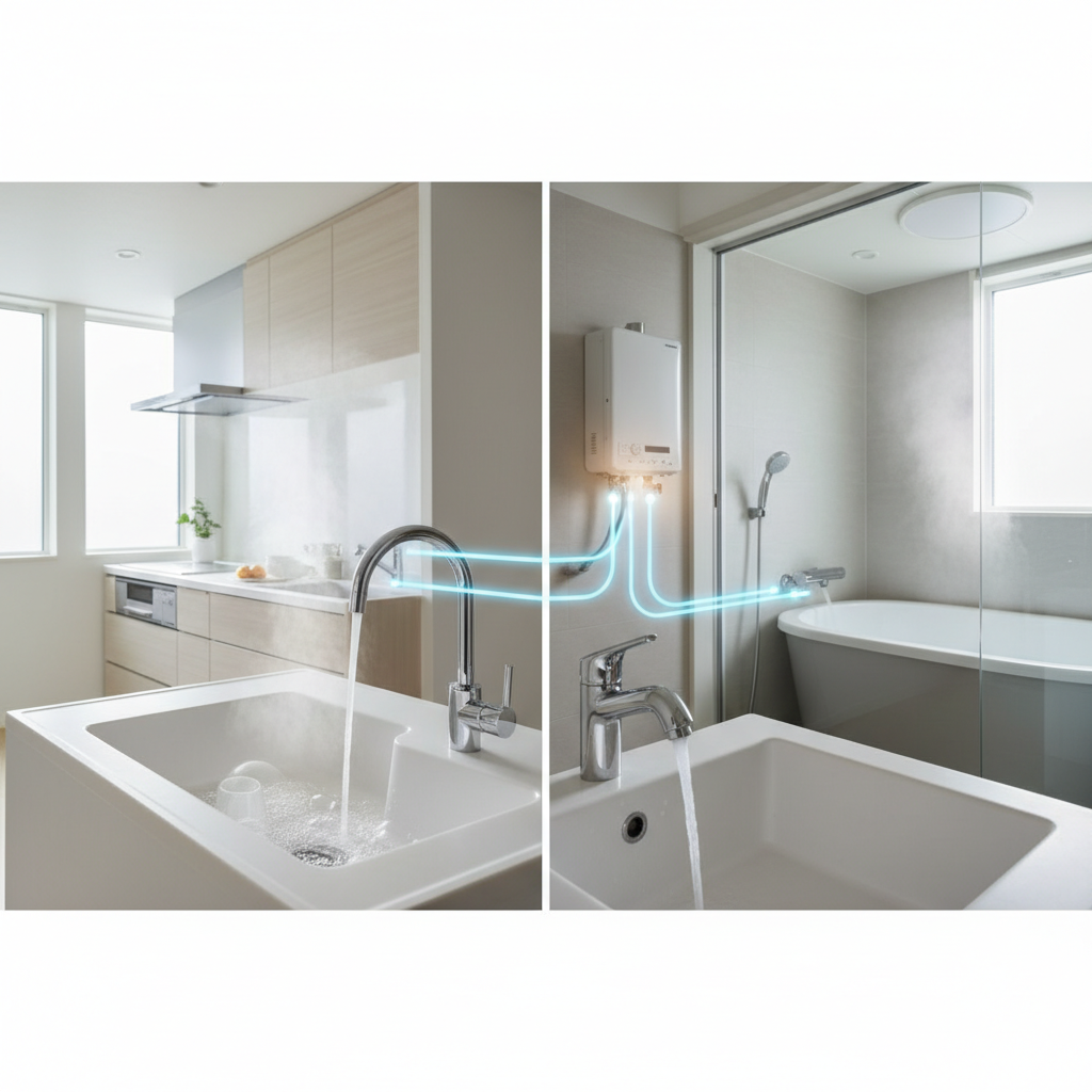 給湯器の主な役割とは？に関する画像