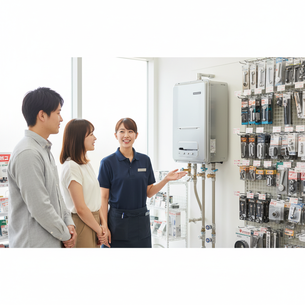 給湯器の交換はどこで頼めばいいですか?ユニディのメリットに関する画像