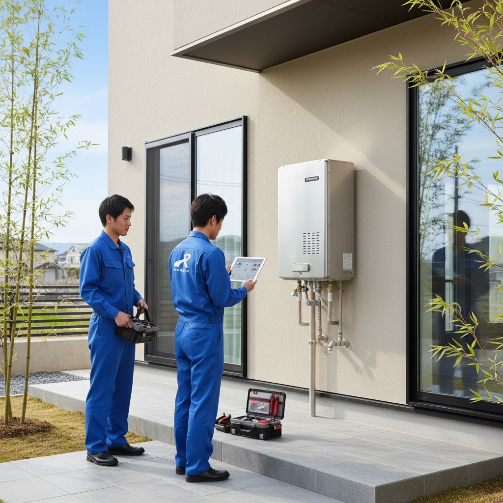 給湯器メーカー(ノーリツなど)に関する画像