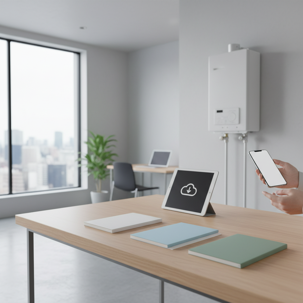 給湯器のカタログはどこでもらえますか？に関する画像