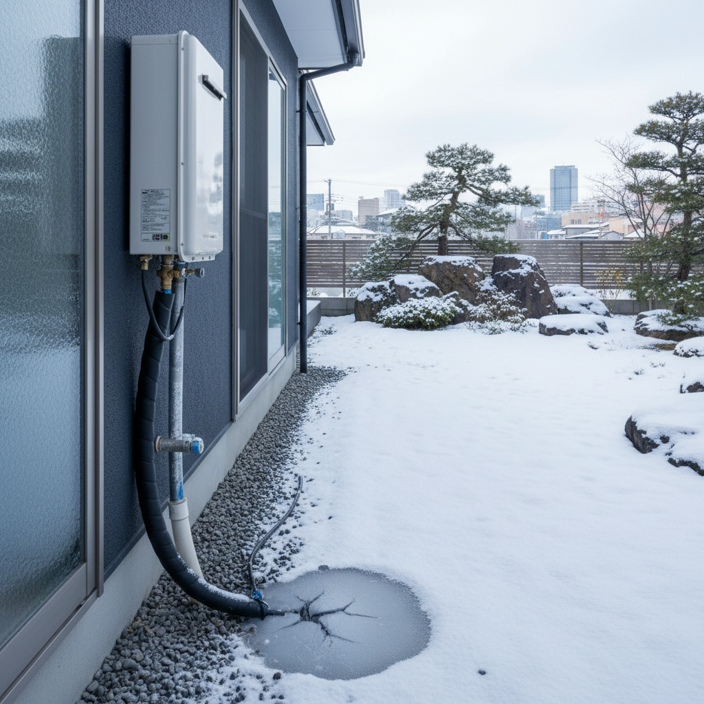 凍結予防関連のエラー「55」に関する画像