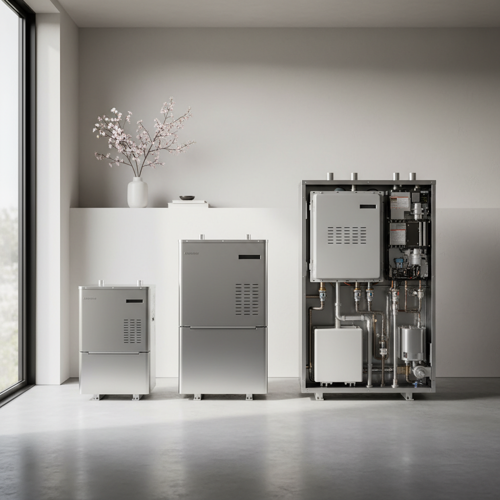 号数や機能による価格の違いに関する画像