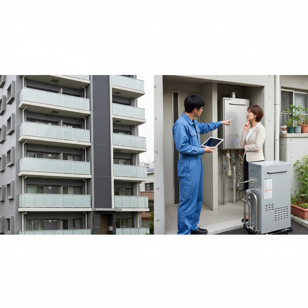 給湯器交換費用 マンションの場合に関する画像