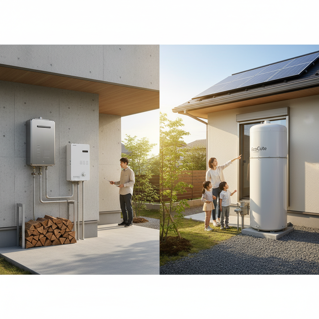 結局、ガス給湯器とエコキュートはどっちを選ぶべき?に関する画像