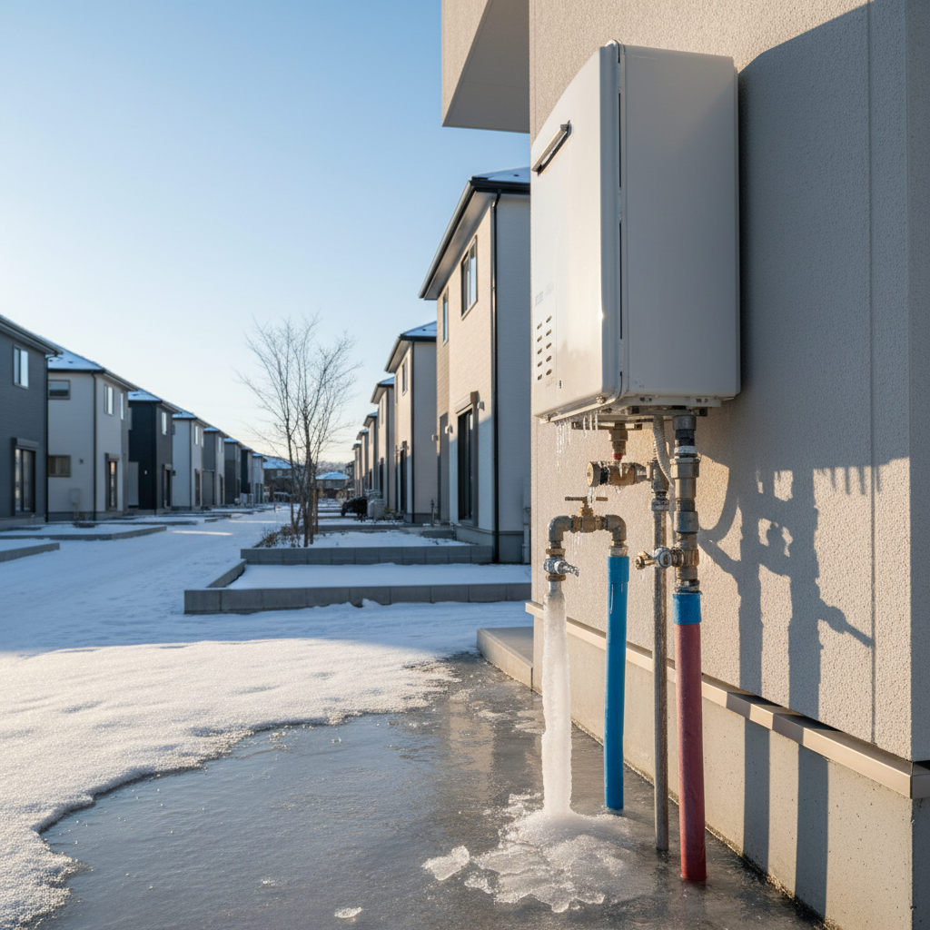 原因4：寒い日の凍結によるトラブルに関する画像