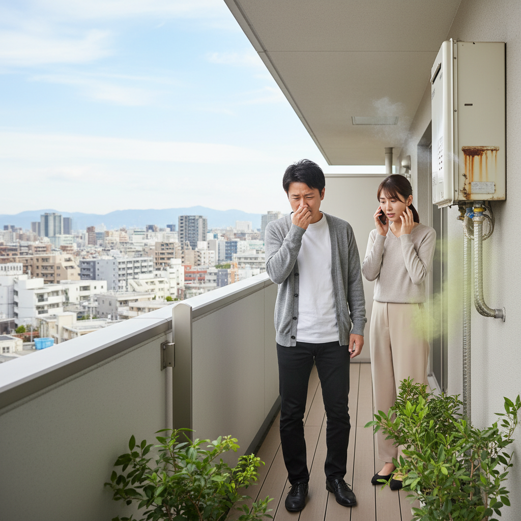 給湯器が故障しているサインは？（異音・異臭など）に関する画像