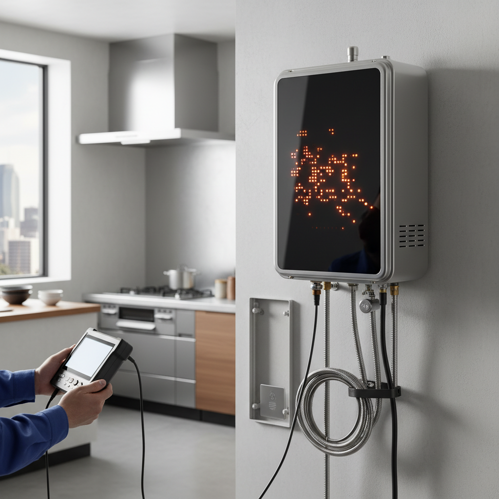 エラーコード「01」系統：ガス関連の異常に関する画像