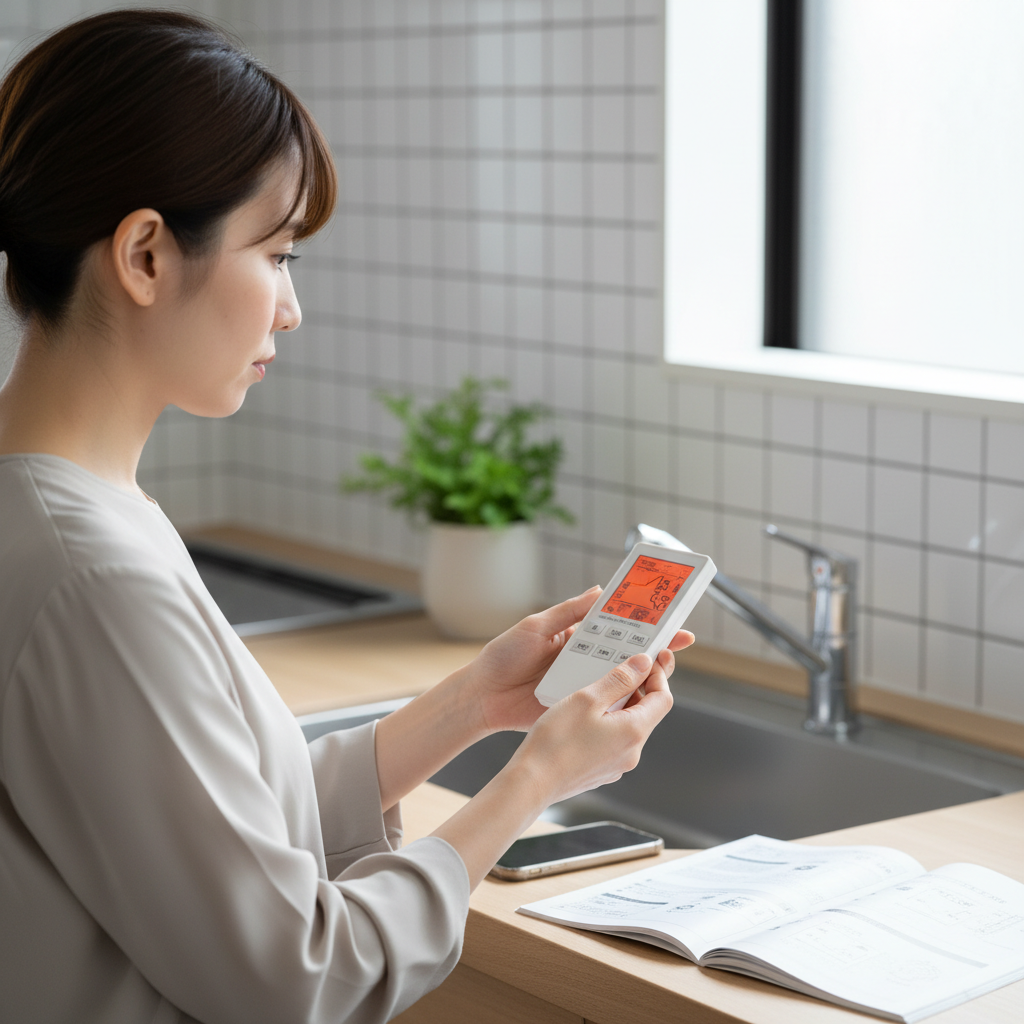 エラーコードが表示されている場合に関する画像