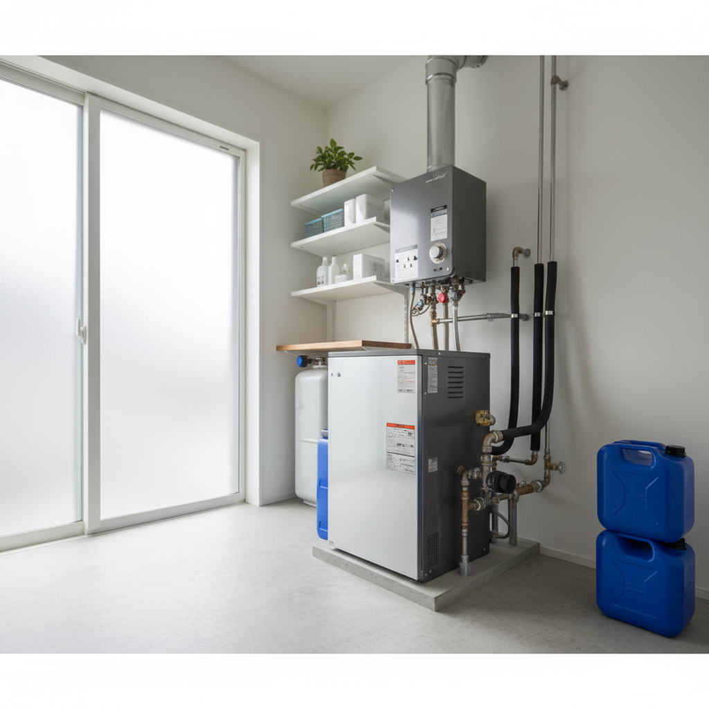 石油給湯器のメリット・デメリットに関する画像