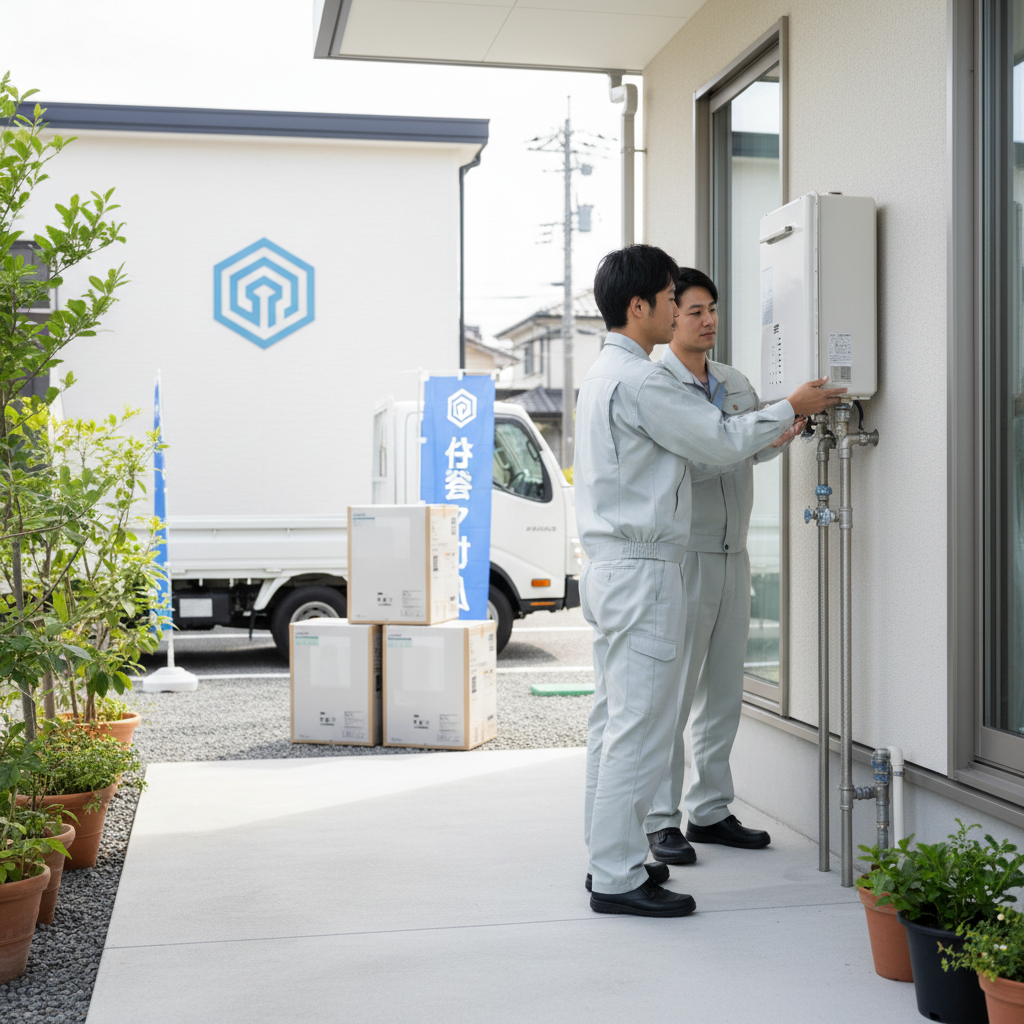 給湯器の交換はどこで頼めばいいですか？に関する画像