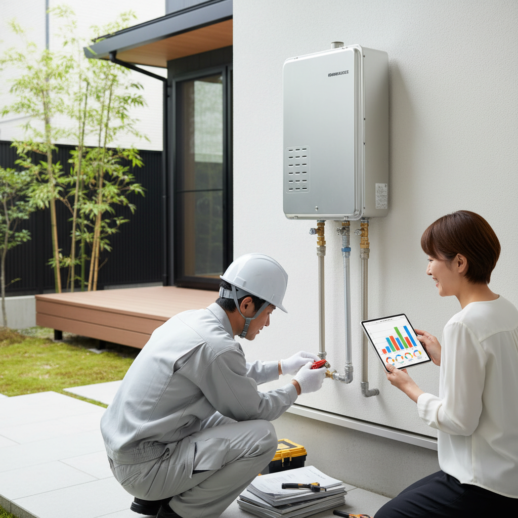 【合計】ガス給湯器の価格は工事費込みでいくら？に関する画像