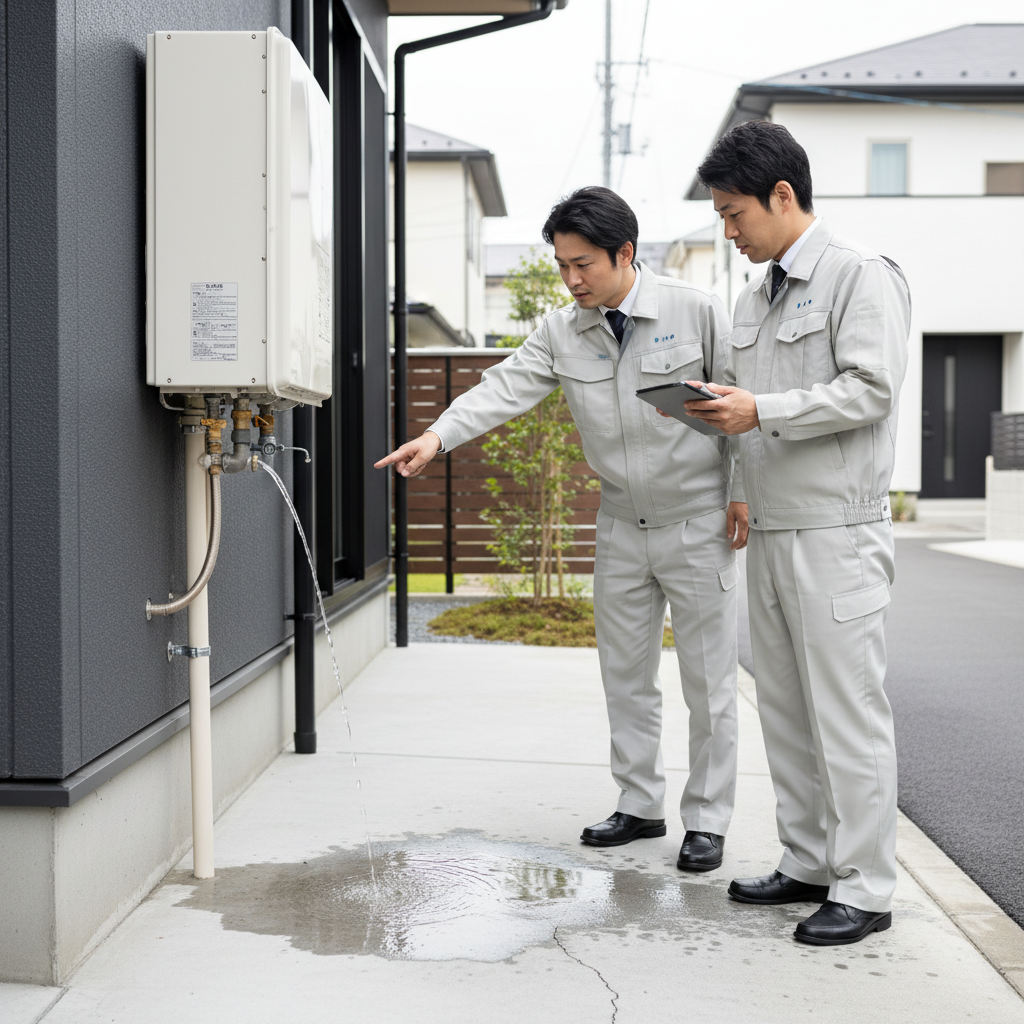 施工不良や初期不良の可能性に関する画像