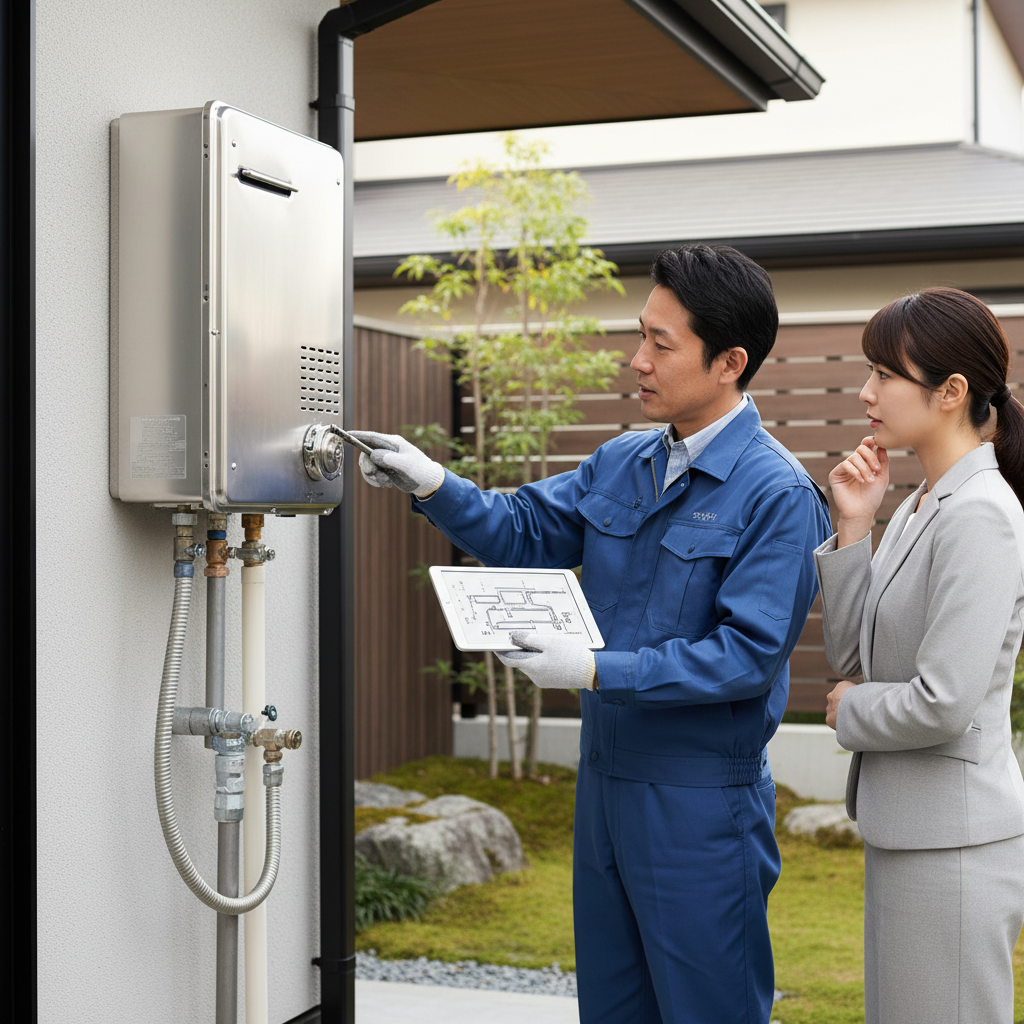 ガス給湯器の寿命は何年?交換の目安に関する画像