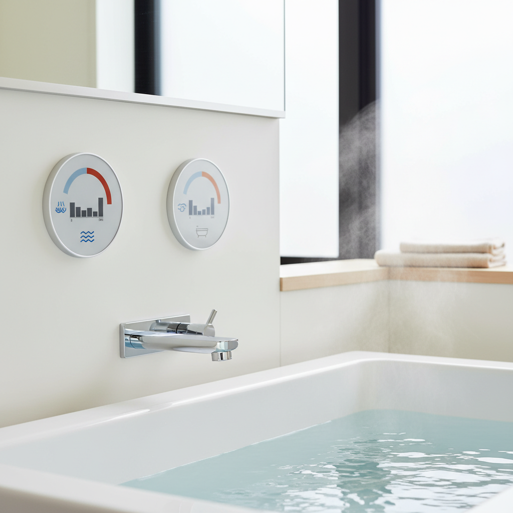 給湯温度と風呂温度の違いとは？に関する画像