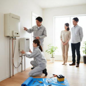 ユニディ 給湯器交換に関する画像