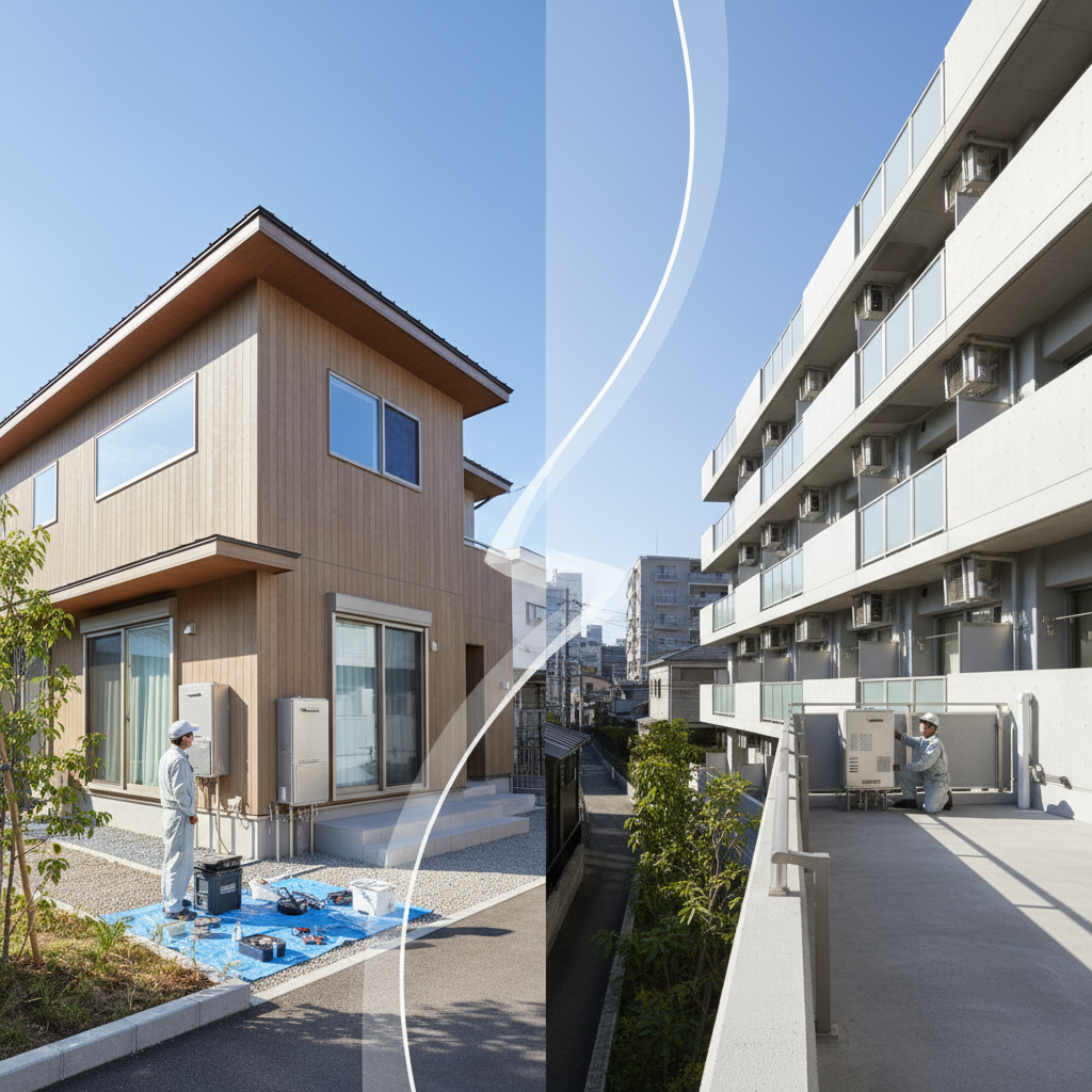 【戸建て・マンション別】工事費込みの価格相場に関する画像