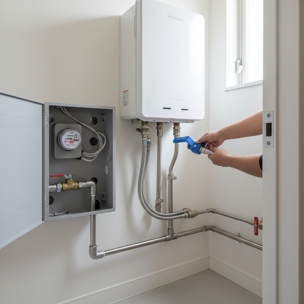 原因3：水道の元栓・給水栓が閉まっているに関する画像