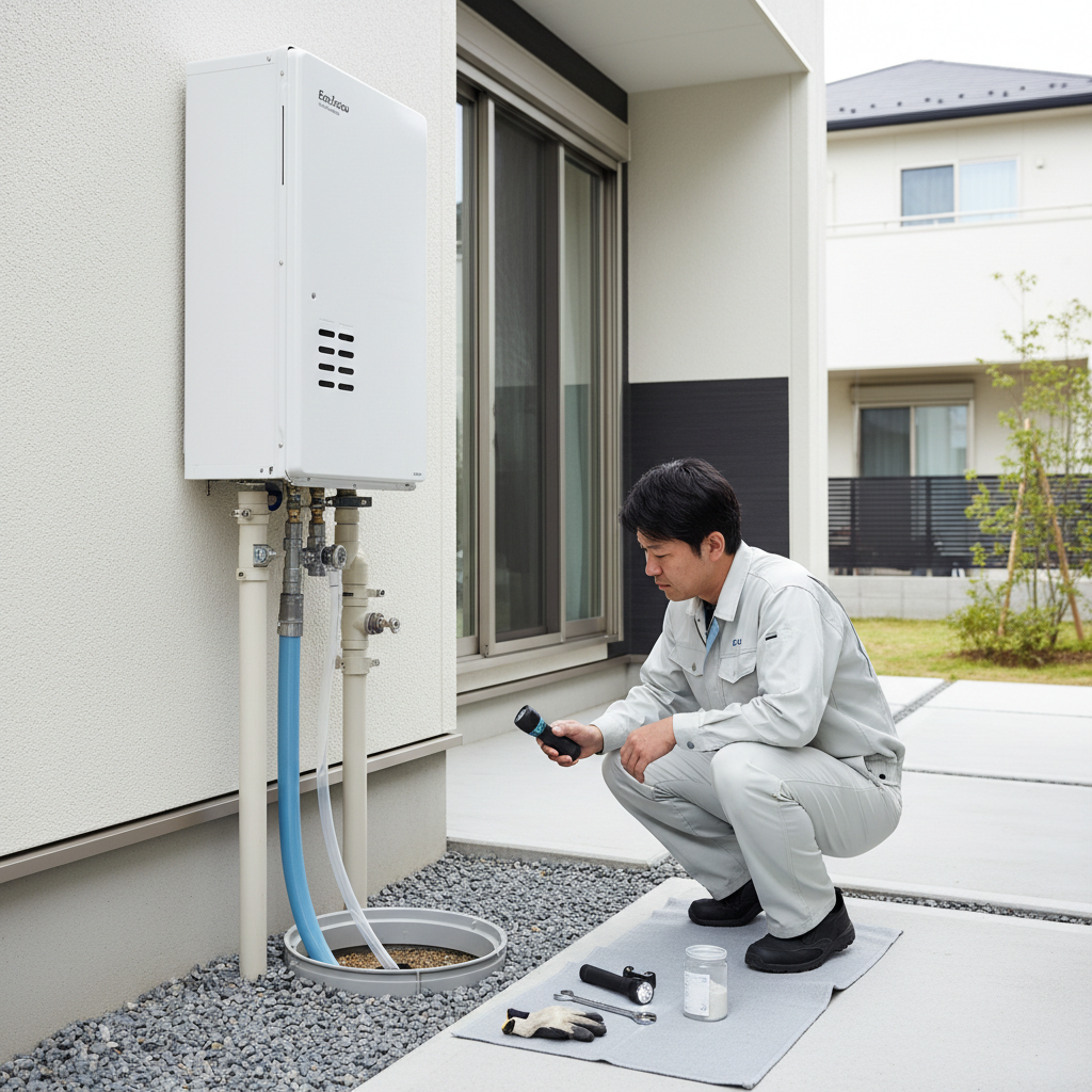 給湯器エラー290（中和器の異常）に関する画像
