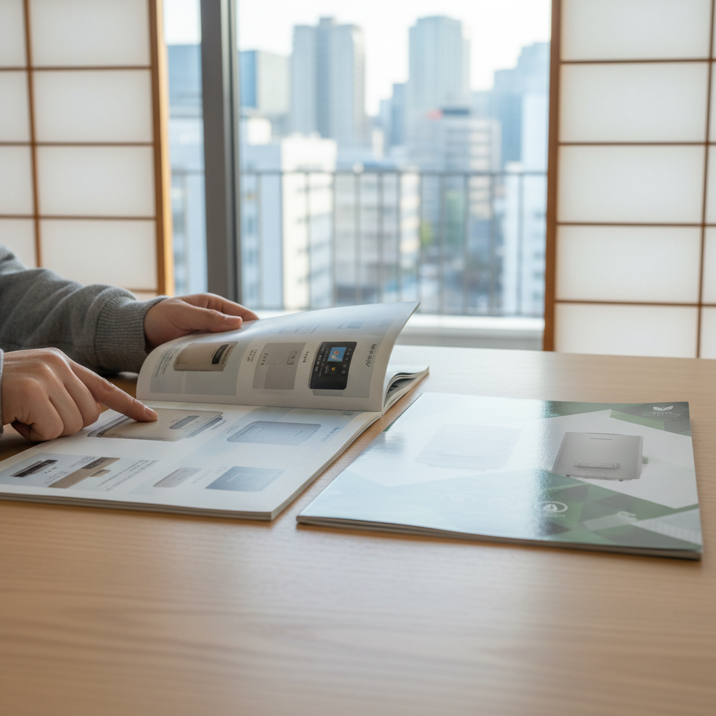 最新版（2025年）と過去のカタログの違いに関する画像