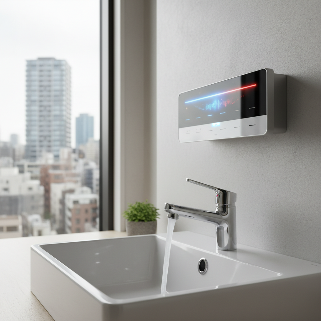 マンションにおける給湯器の温度設定の注意点に関する画像