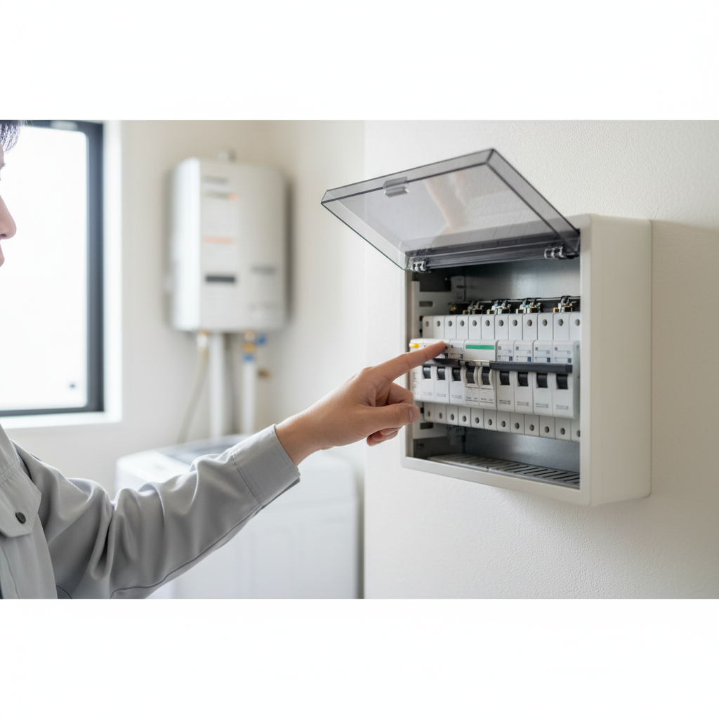 ブレーカーの状態を確認するに関する画像