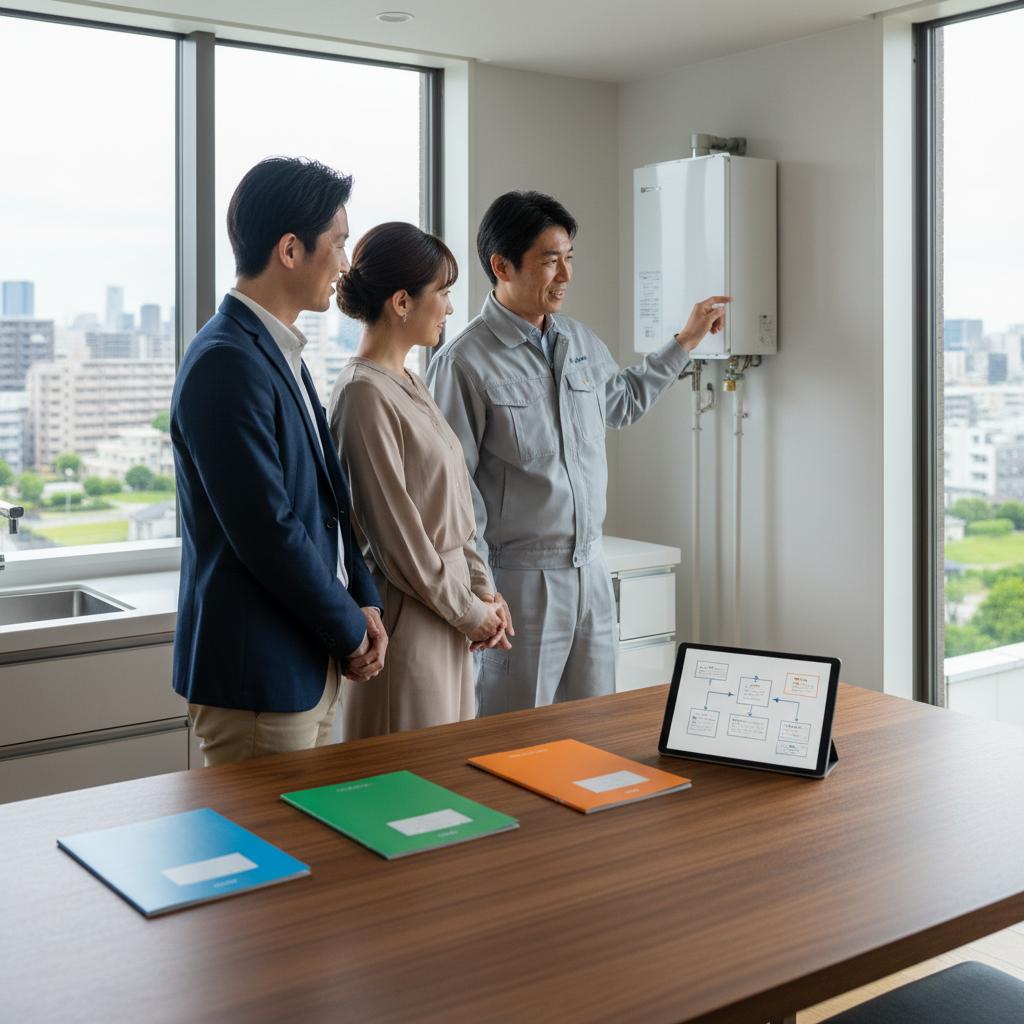 給湯器交換はどこで頼めばいいですか?依頼先の選択肢に関する画像