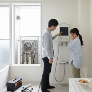 給湯 器 の 故障に関する画像
