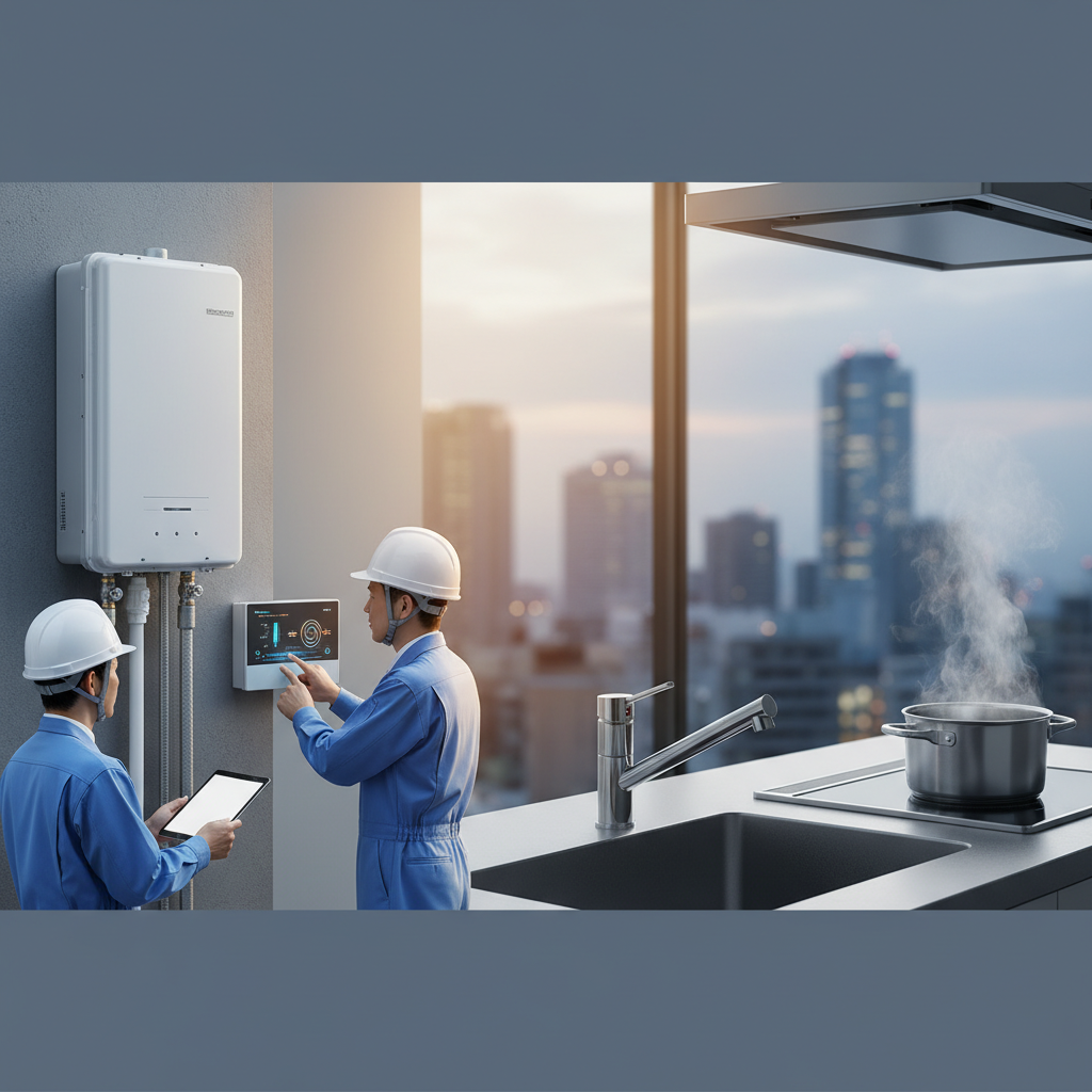 給湯器を買い替える費用はいくらですか？総額の目安に関する画像