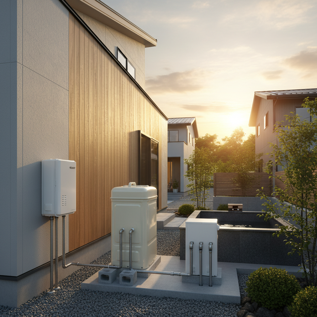 戸建て住宅における給湯器交換費用の特徴に関する画像