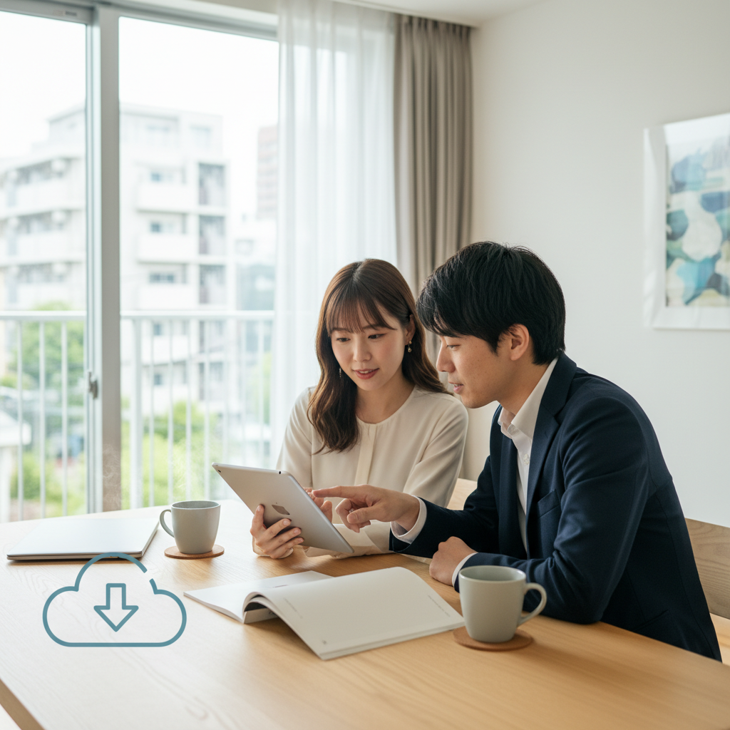 カタログ請求・ダウンロードの具体的な手順に関する画像