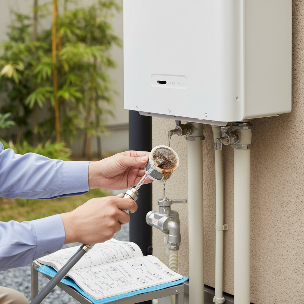 フィルターの詰まりが原因の場合に関する画像