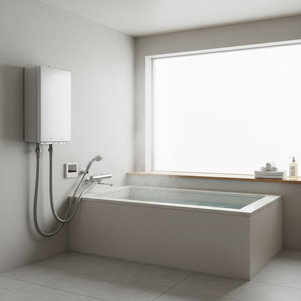 お風呂の灯油ボイラーはいくらくらいしますか?機能別の価格に関する画像