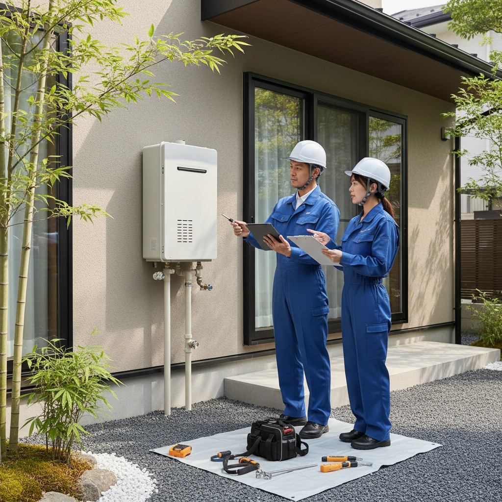 戸建ての給湯器交換費用相場に関する画像