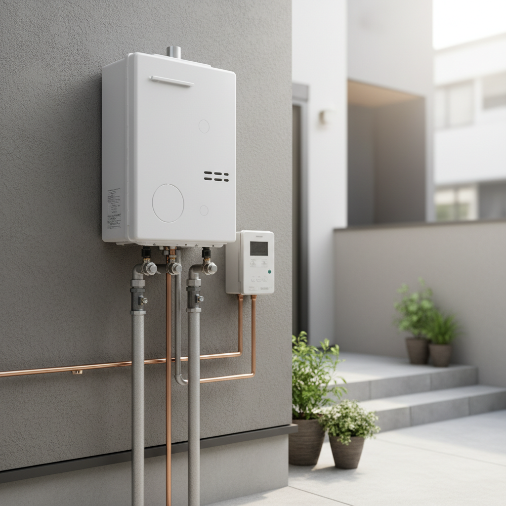 ガス給湯器の価格と工事費込みの総額目安に関する画像