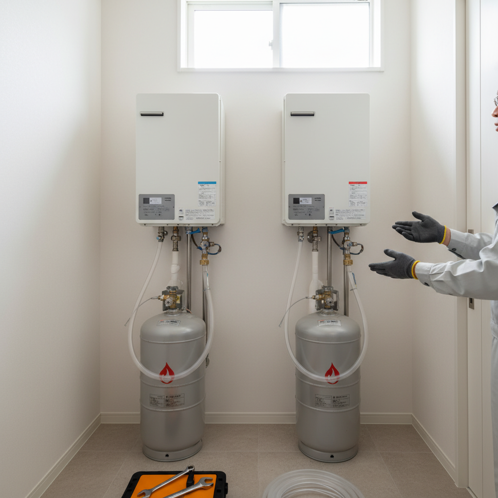 灯油給湯器と石油給湯器の違いは?実は同じものに関する画像