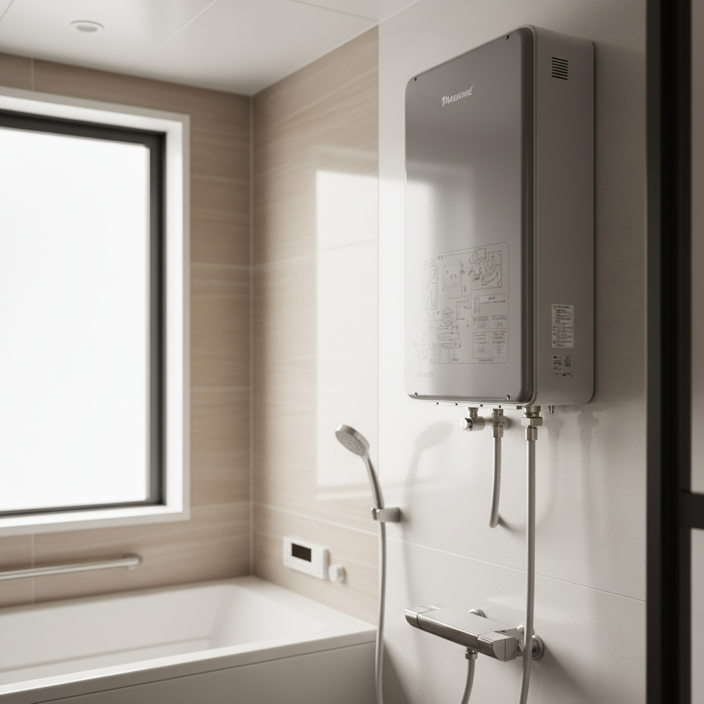 お風呂の給湯器の一般的な寿命に関する画像
