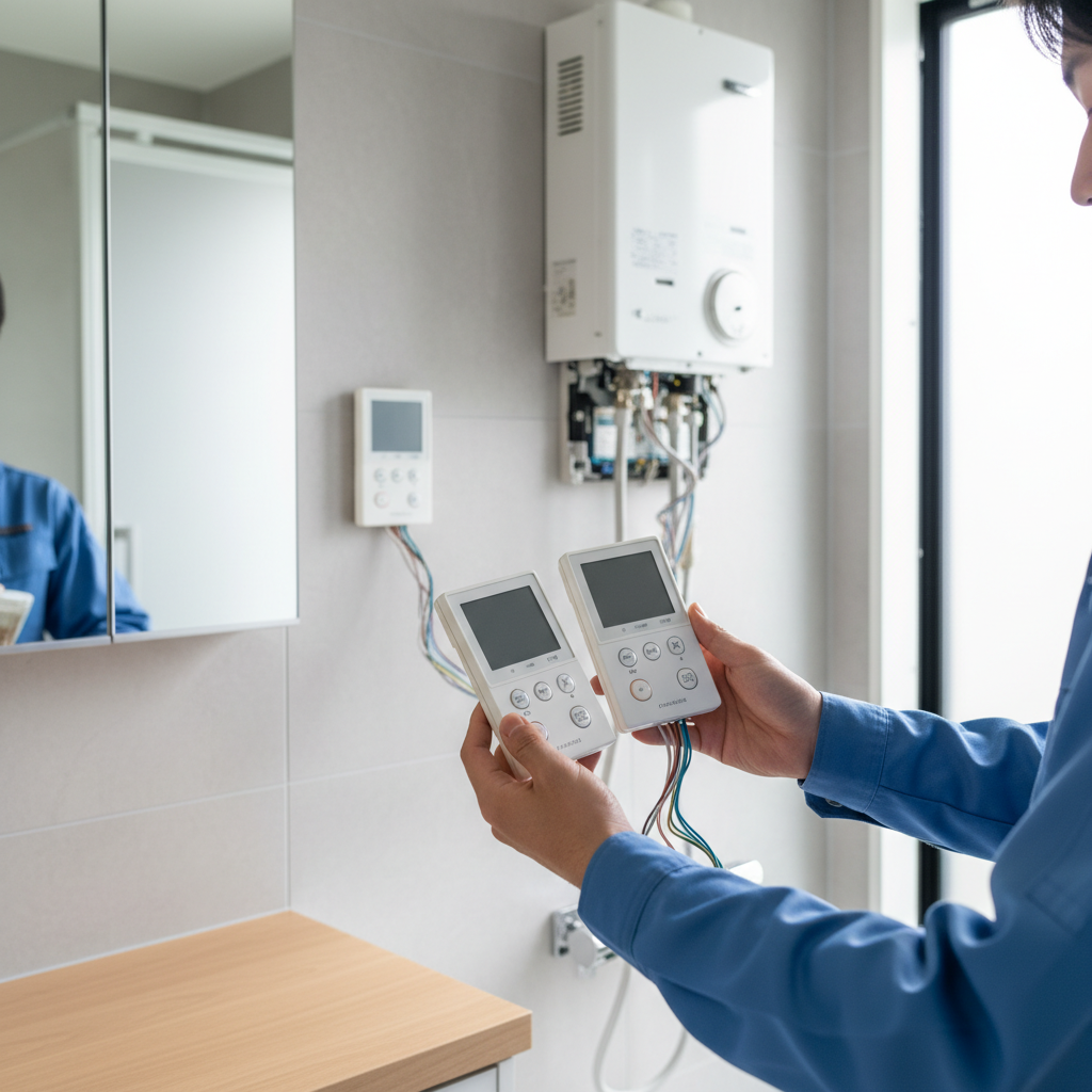 給湯器のリモコンだけ交換できますか？に関する画像