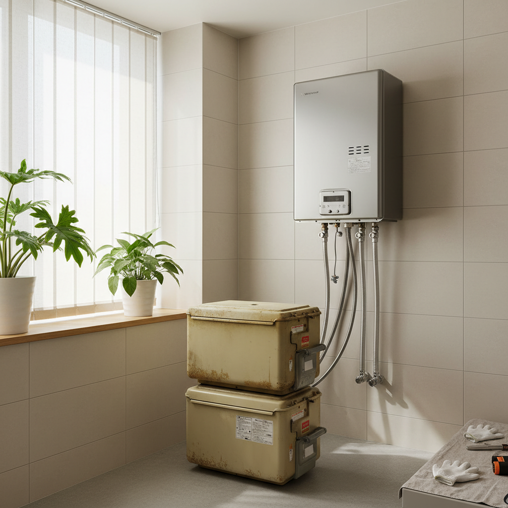 給湯器は何年で交換したほうがいいですか？に関する画像