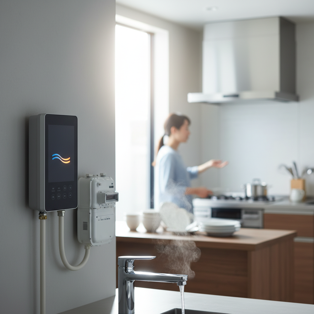 給湯器の温度を50度に設定するとガス代はいくらくらいになる?に関する画像