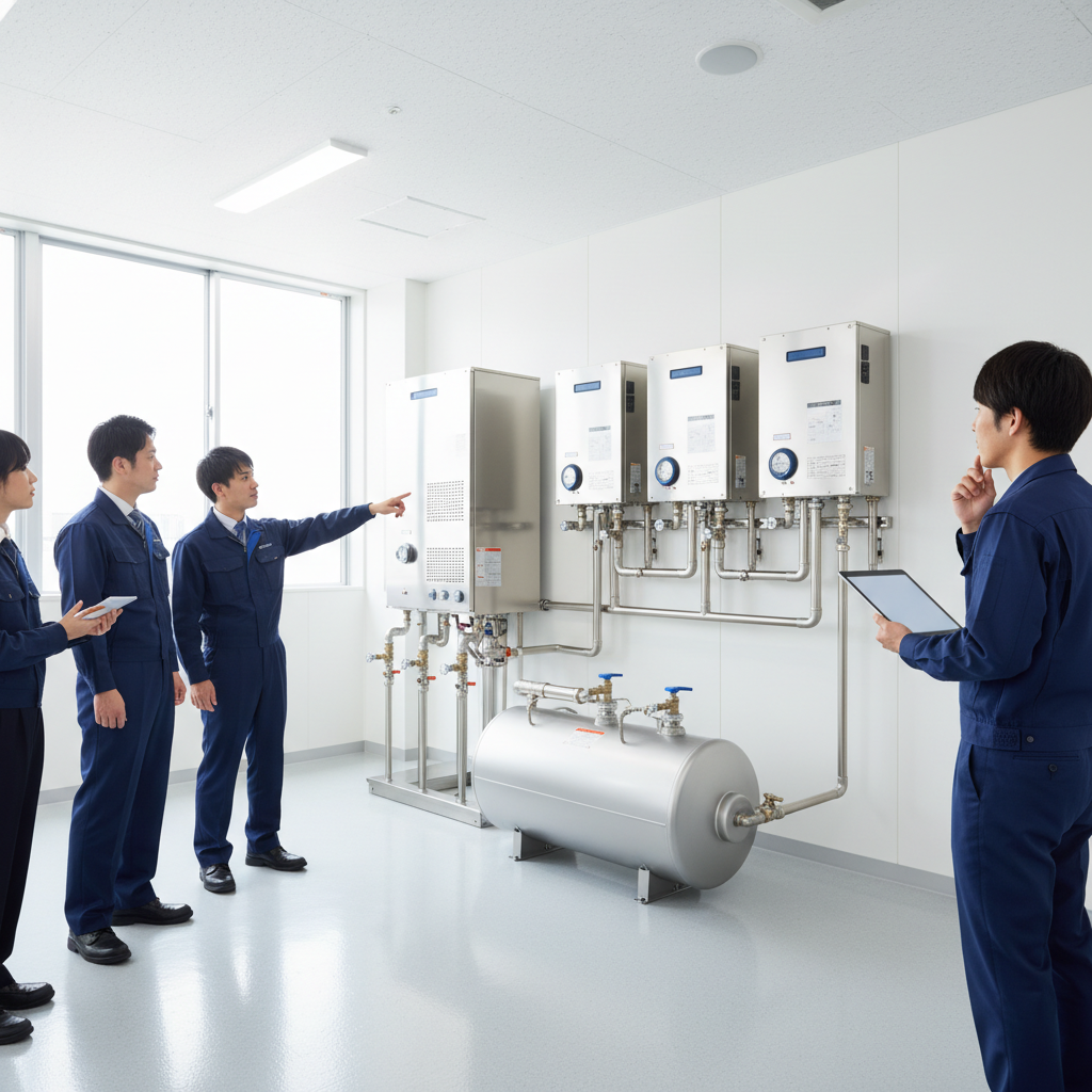 業務用給湯器カタログの特徴と選び方に関する画像