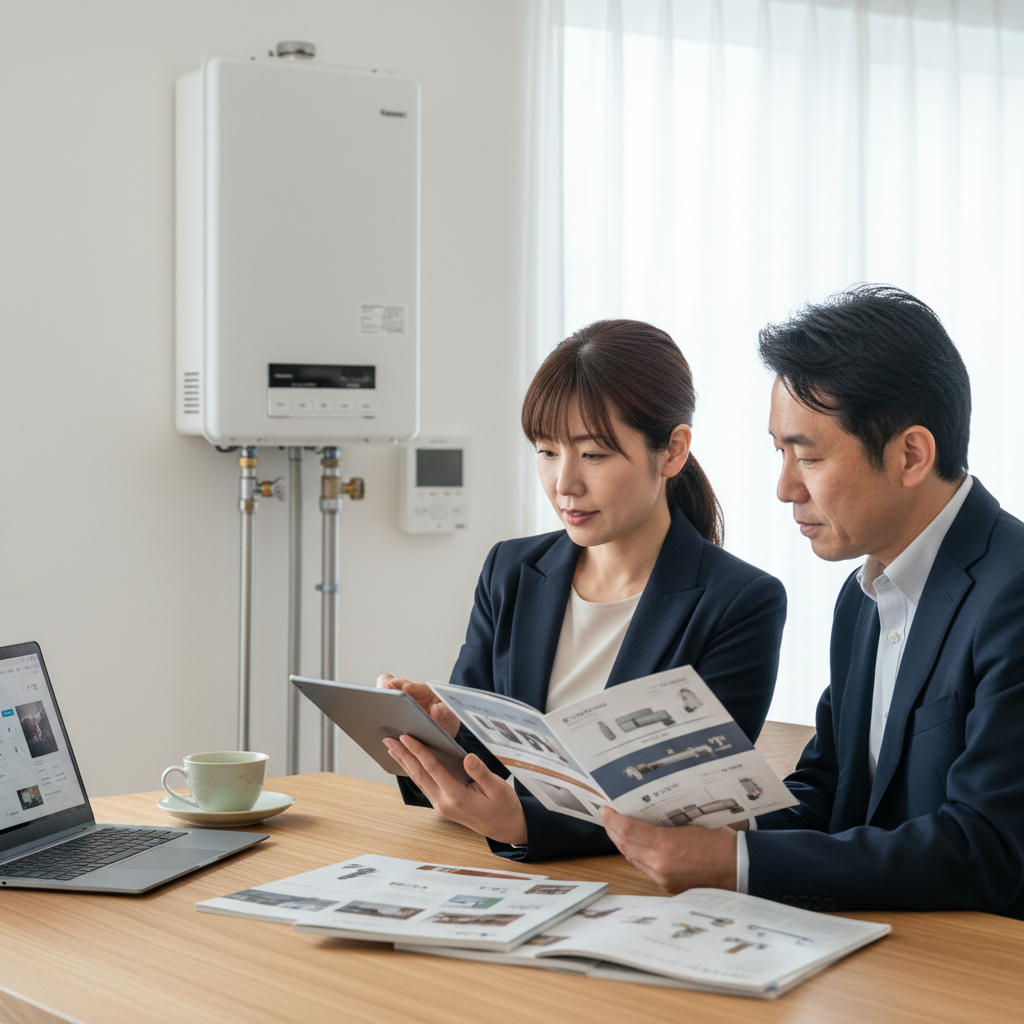 給湯器のカタログはどこでもらえますか？に関する画像