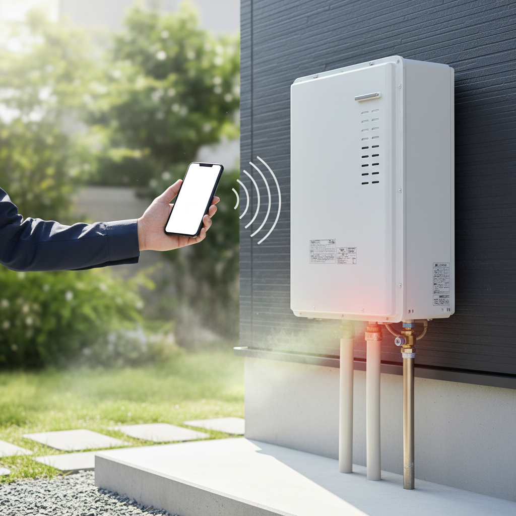 給湯器から異音や異臭がするに関する画像