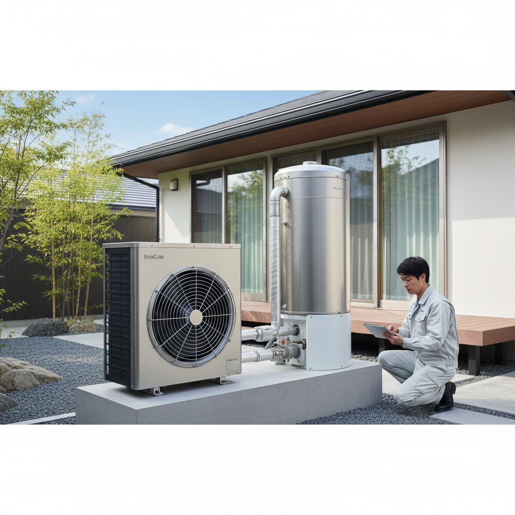 エコキュートの寿命（ヒートポンプと貯湯タンク）に関する画像