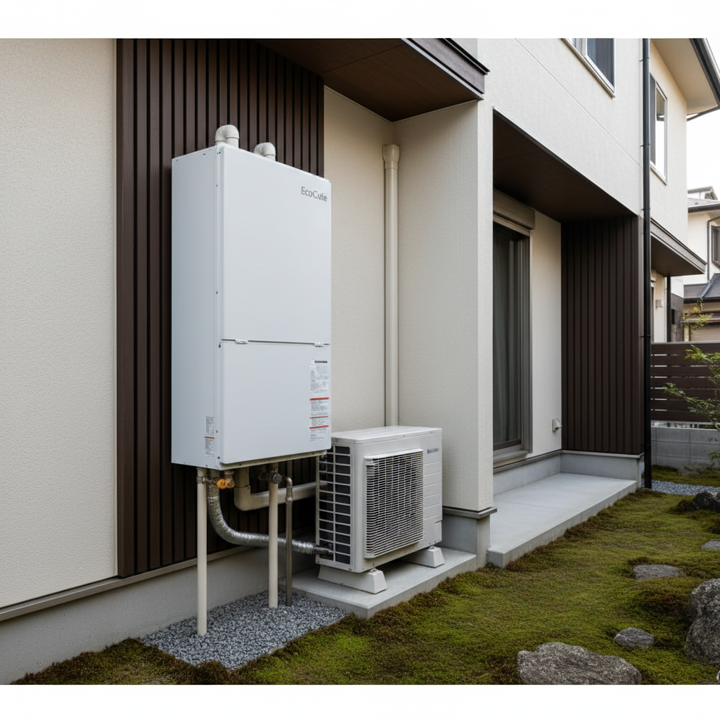 自宅の給湯器が電気かガスか分からない時の確認方法に関する画像