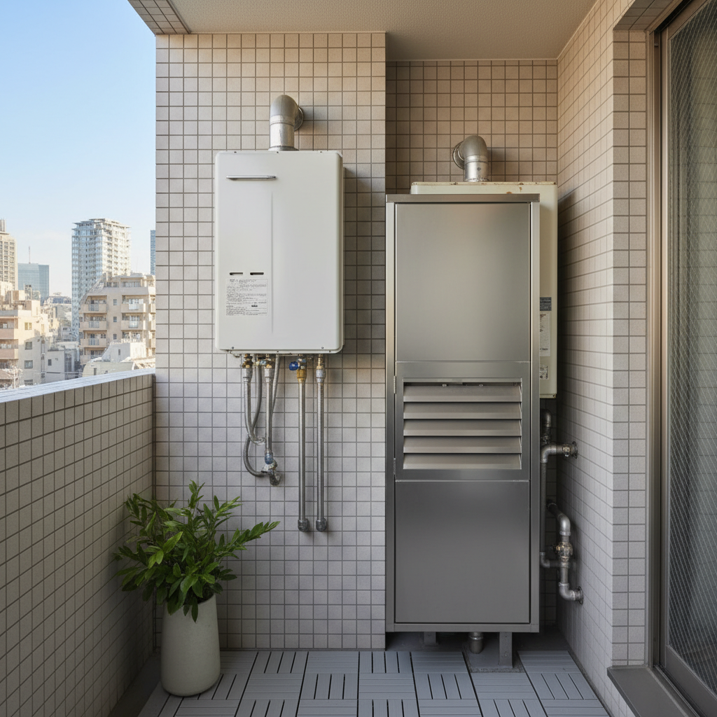 マンションのガス給湯器交換費用相場と注意点に関する画像