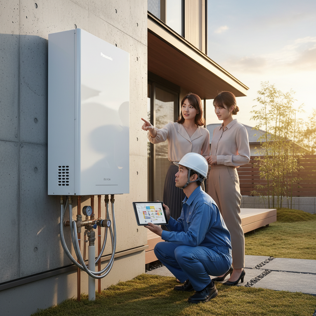 パナソニック エコキュートの価格相場と工事費用の内訳に関する画像