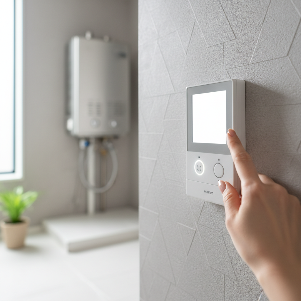 給湯器のリモコン設定は正しいか？に関する画像